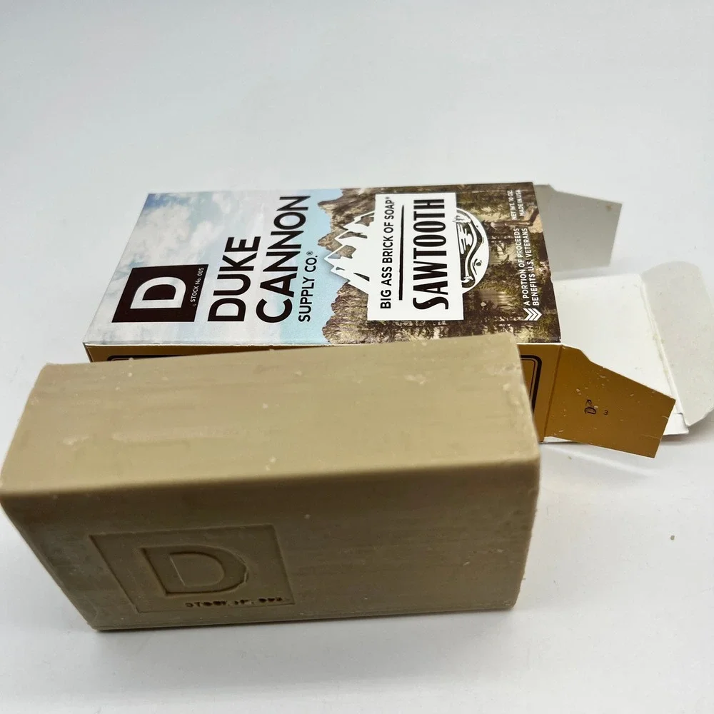 Duke Cannon Sawtooth Big A** Brick Of Soap 10 Oz Men New Open Box